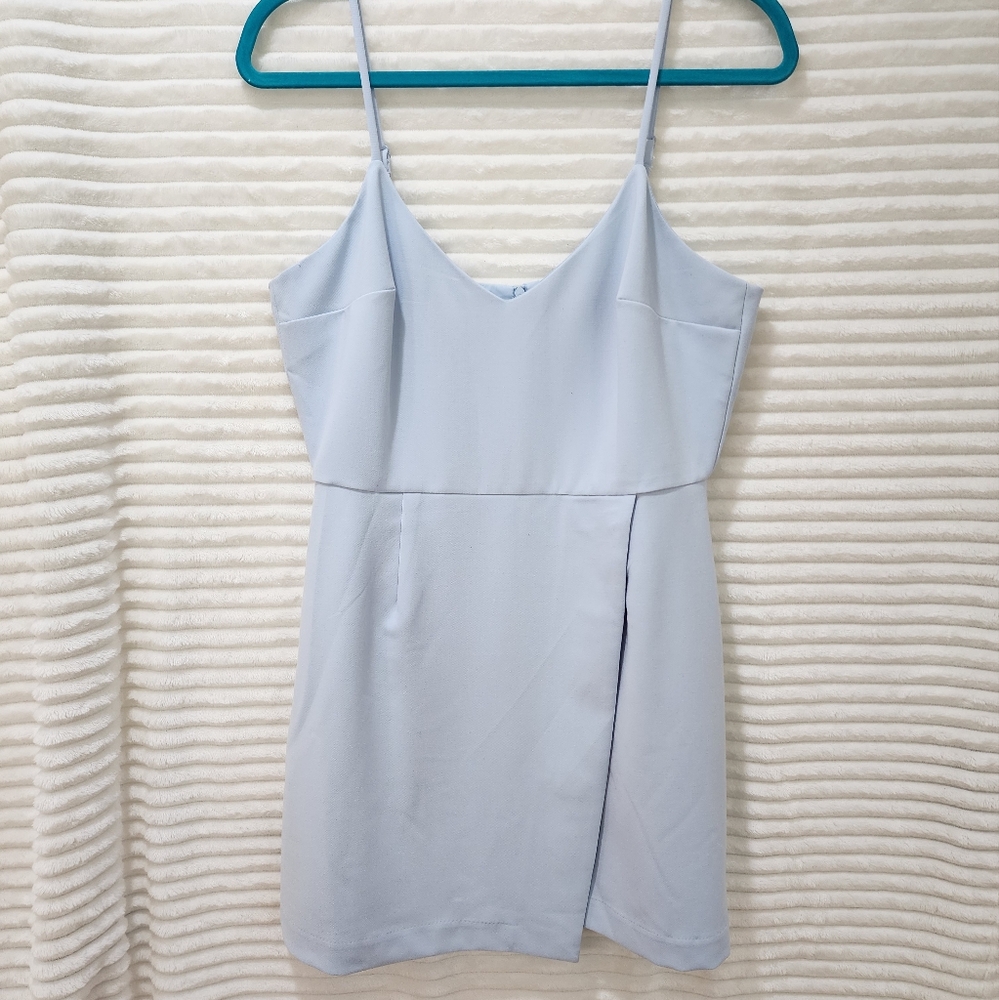 French Connection Light Blue Mini Dress